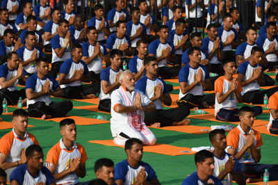 International Yoga Day 2018 LIVE Updates: 'From Dehradun to Dublin, Shanghai to Chicago, yoga's everywhere', says PM Modi