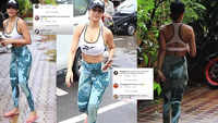 Malaika Arora gets trolled again for her walk as she resumes workout after returning from Paris with beau Arjun Kapoor 