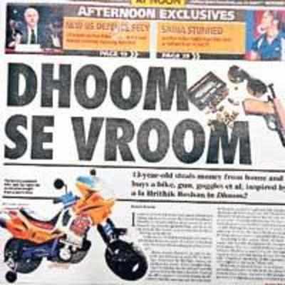 Dhoom-inspired teen is '˜Bollywood crazy'