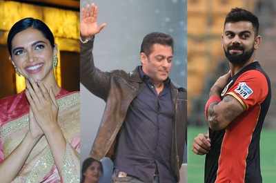 Deepika Padukone becomes first woman to feature in top 5 list of richest Indian celebrities; Salman Khan, Virat Kohli, Akshay Kumar occupy top positions