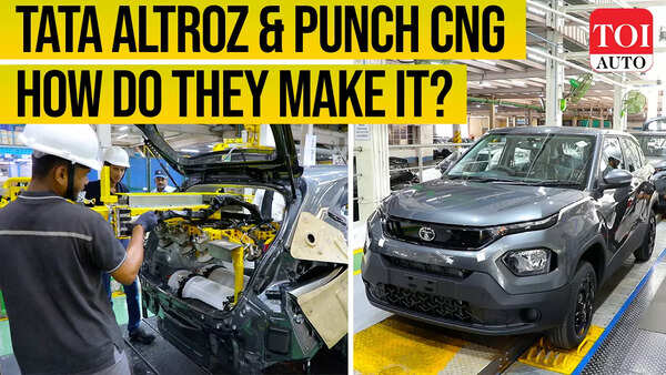 How Tata makes CNG cars in Pune: Plant visit and production process | TOI Auto