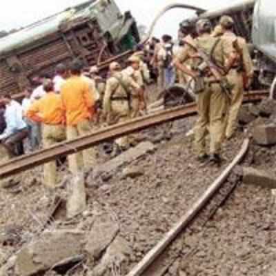 Close call for Chennai Exp as IED explodes on tracks