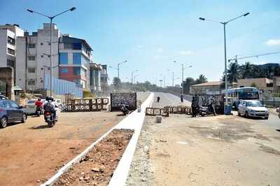 Chennamma flyover ready but still closed