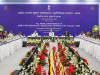 PM Modi calls for expanded use of tech, AI & NATGRID integration in Indian policing, during DGP conference in Raipur
