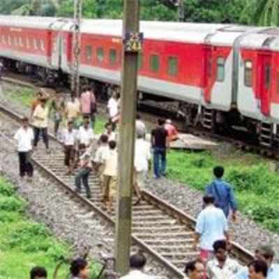 Two trains derail, no casualties reported