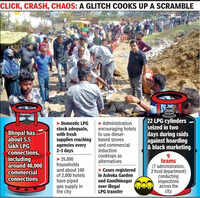Tempers rise, panic breaks out at cooking gas outlet
