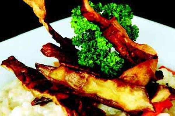 Organic recipes: Skin crispies, Coriander pesto, Broccoli stalk soup