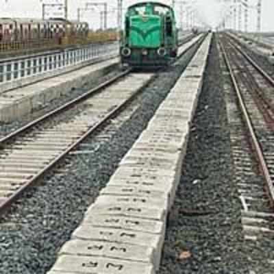 Railway tracks catch cold, develop cracks