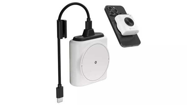 Portronics Moji 10 power bank debuts with 15watt magnetic wireless charging at Rs 1,549