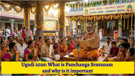 Ugadi 2026: What is Panchanga Sravanam and why is it important