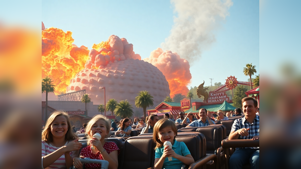 How are California theme parks handling the wildfire crisis?