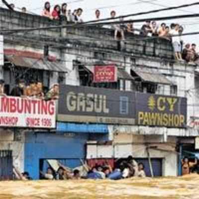 Philippine storm kills 100