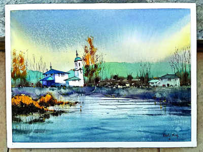 The Towns Mirror Special: The art of letting go, through watercolours
