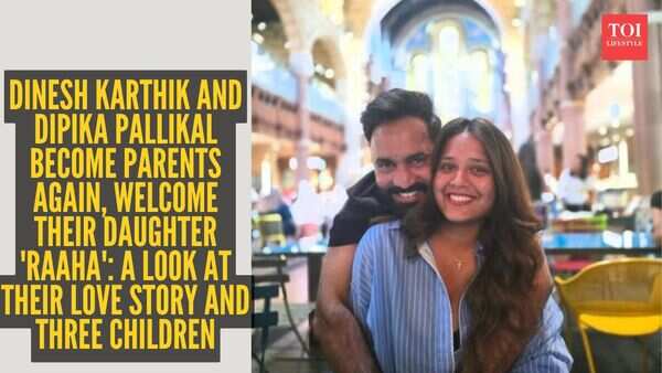 Dinesh Karthik and Dipika Pallikal become parents again, welcome their daughter 'Raaha': A look at their love story and three children