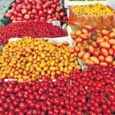 Vegetable prices push inflation up