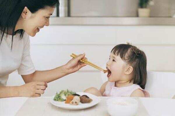 Now, baby is eating out of the bottle