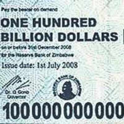 Zimbabwe's '˜worthless' $100bn notes sell for huge profit on eBay