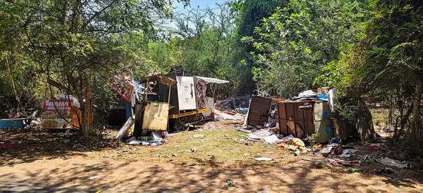Encroachment waste threatens Gorewada forest ecosystem