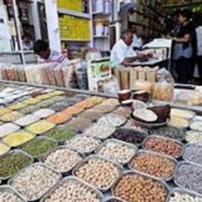 Price of food grains, pulses up
