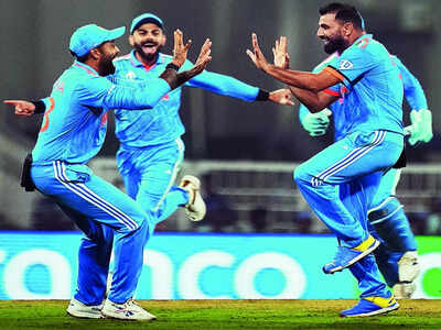 Shami stars as India hammer England