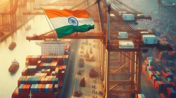 Export of Indian goods and services