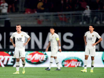 Paris Saint-Germain play third match without Neymar, suffer 1-2 defeat against Nîmes Olympique
