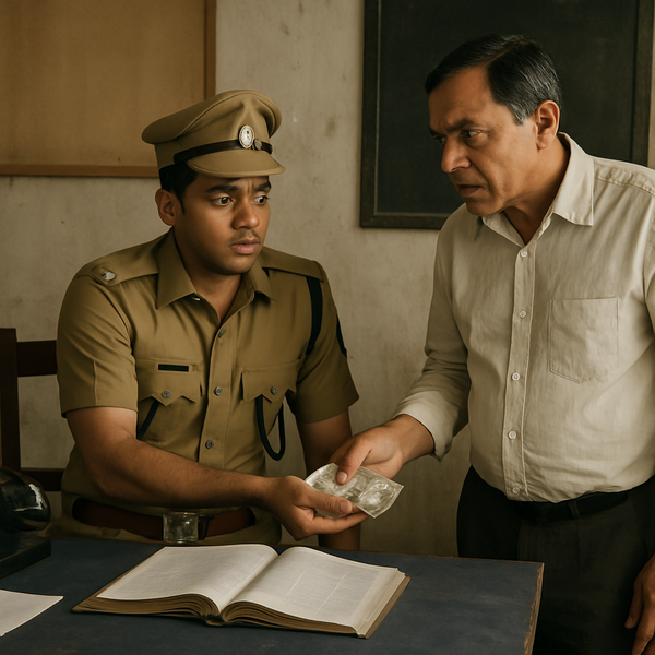Trainee SI caught taking Rs 10,000 bribe in Bareilly, suspended