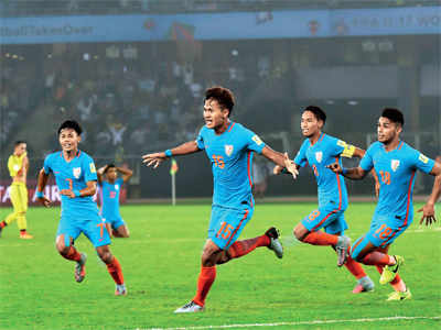 FIFA U-17 World Cup: Jeakson Thounaojam scores 1st goal for India in tournament even as hosts lose 2-1