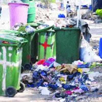 K'ghar locals peeved over swarming trash bins