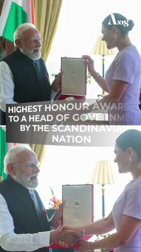 PM Modi Gets Sweden&rsquo;s Top Royal Honour; 31st International Honour For Indian PM