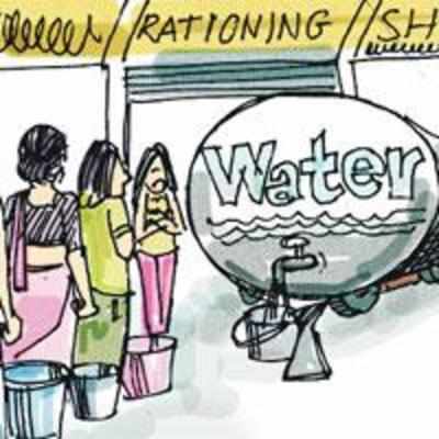 Water from ration shops