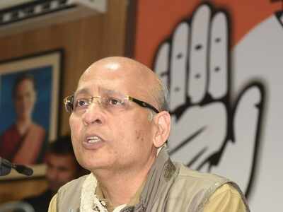 Abhishek Manu Singhvi terms K Chandrasekhar Rao and his family ‘thugs’, asks people to reject Telangana Rashtra Samithi