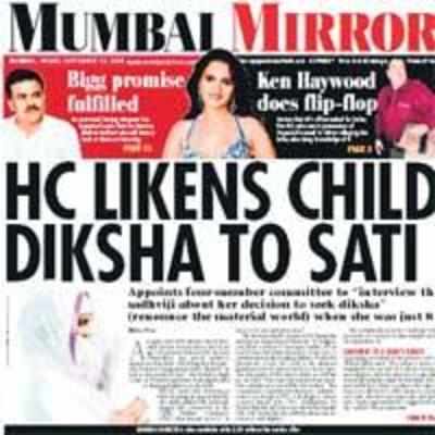 Jain community divided over child diksha issue
