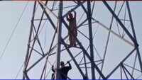 High drama in Amritsar as migrant labourer climbs up 110 ft tower 