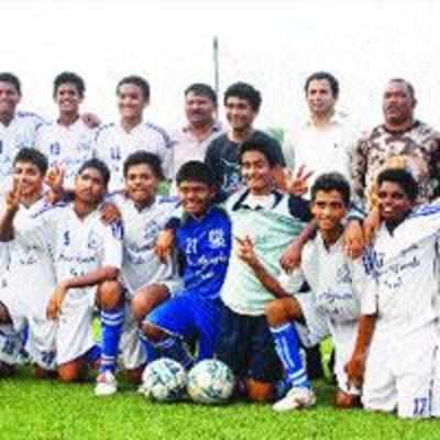 Double crown for Fr Agnel team at district Subroto cup