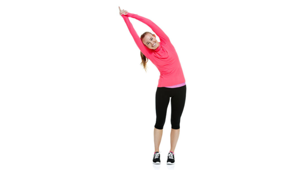 Overhead reach & side stretch