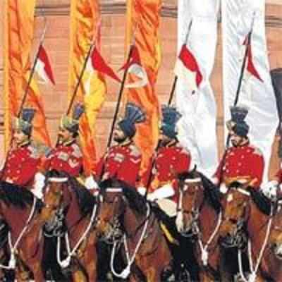 Ceremonial change of guard dons new colours