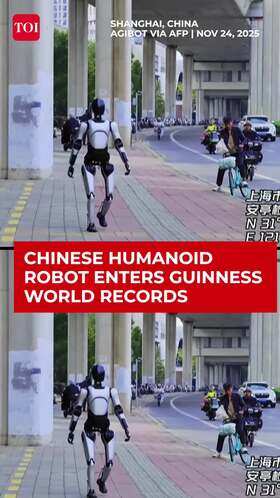 China&rsquo;s Humanoid Robot Shocks World With Epic 100-Km Trek In 3 Days, Enters Guinness World Records