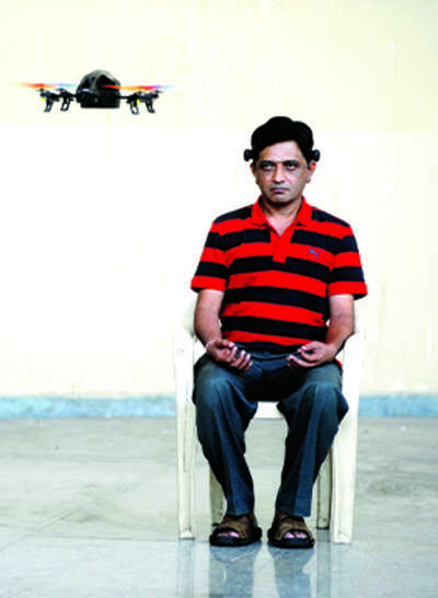 IISc scientist builds mind-controlled quadcopters