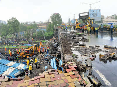 Andheri bridge collapse aftermath: WR will deploy drones to assess disaster impact