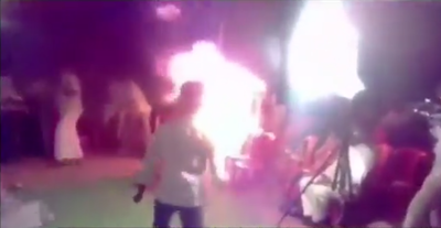 Man sets himself ablaze after wife sings qawwali on stage