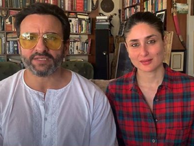 Kareena and Saif shoot for an ad from home; take all precautionary measures amid COVID-19 pandemic