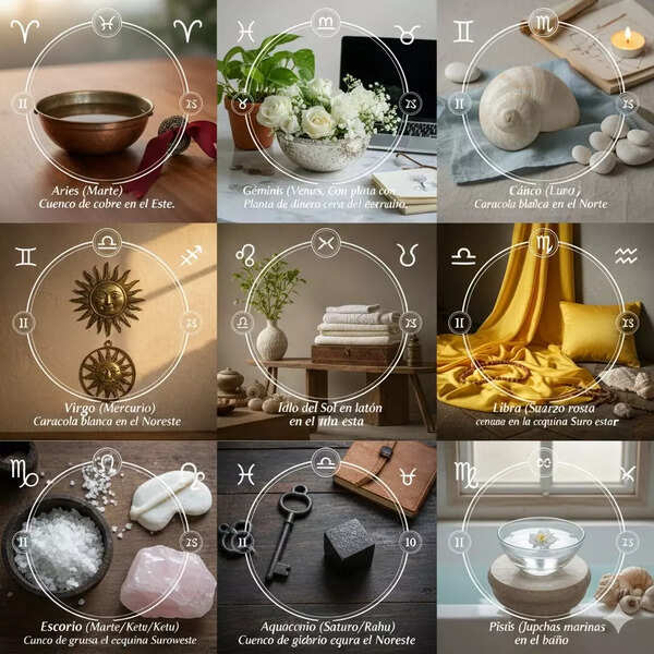 Objetos Vastu que cada signo debe tener en casa