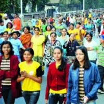 Navi Mumbaikars run for the cause of health and fitness at Mini Marathon