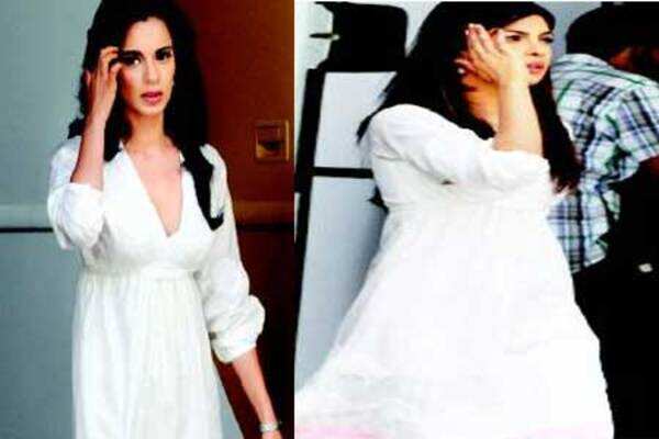 PeeCee, Kangna in identical outfit on Krissh 3 sets