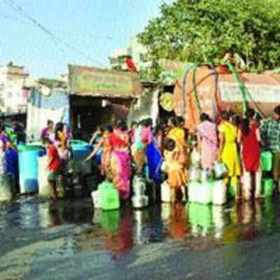 Water scarcity continues