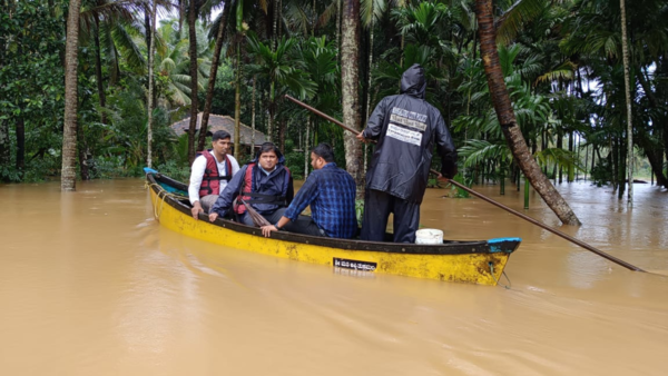 Swollen rivers in Dakshina Kannada, Udupi districts cause distress to public