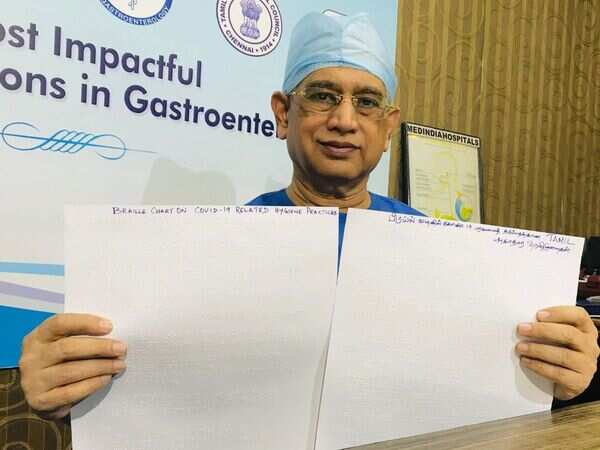 Document on personal hygiene tips in Braille launched in Chennai