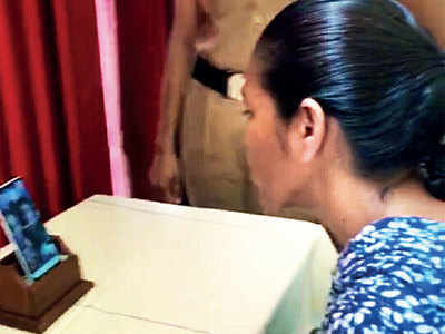 Byculla jail inmates connect with family via video call