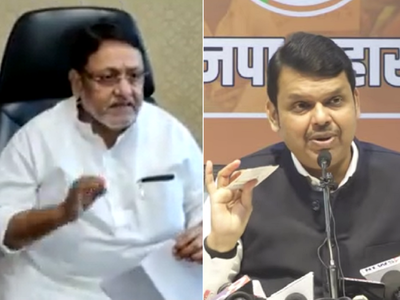 Maharashtra: NCP leader Nawab Malik's point-by-point rebuttal to Devendra Fadnavis' claims